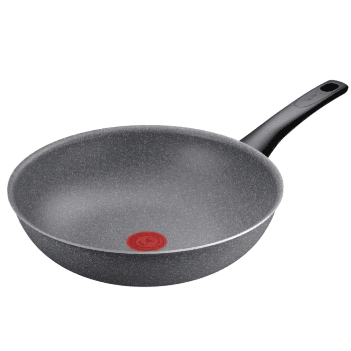 TEFAL Granit Hard Stone 2100133934 28 cm Dif Tabanlı Wok Tava