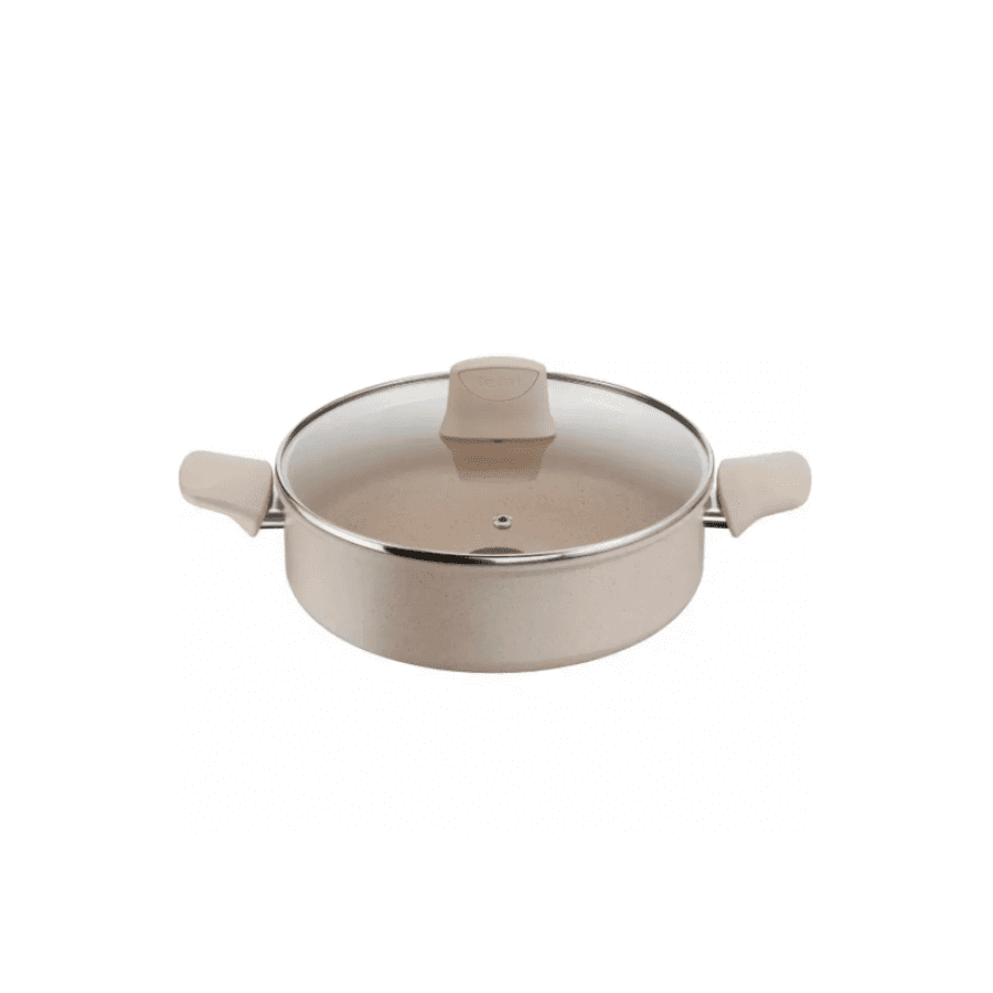 TEFAL 2100125870 Delight Beige Induction Deep Pan