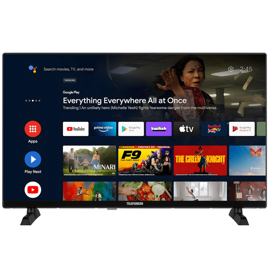TELEFUNKEN LF40A100TF 40 Inch 102 cm Smart FHD TV with Satellite Receiver