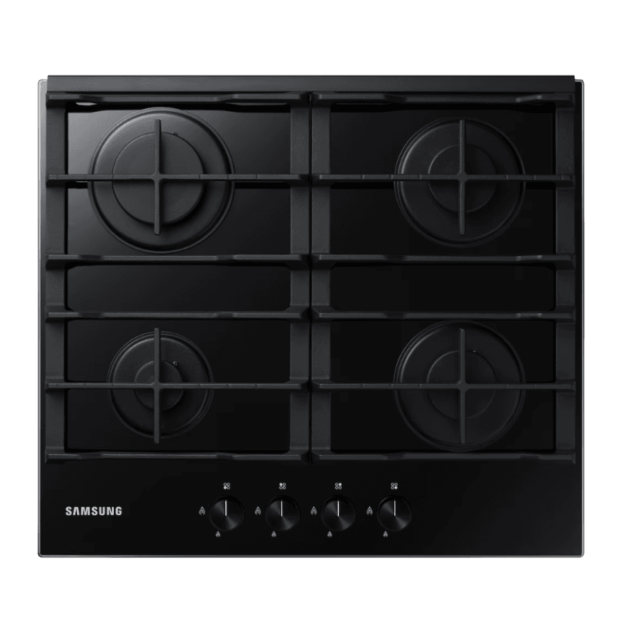 Samsung NA64N7100AB/TR 4 Gözlü Siyah Ankastre Ocak