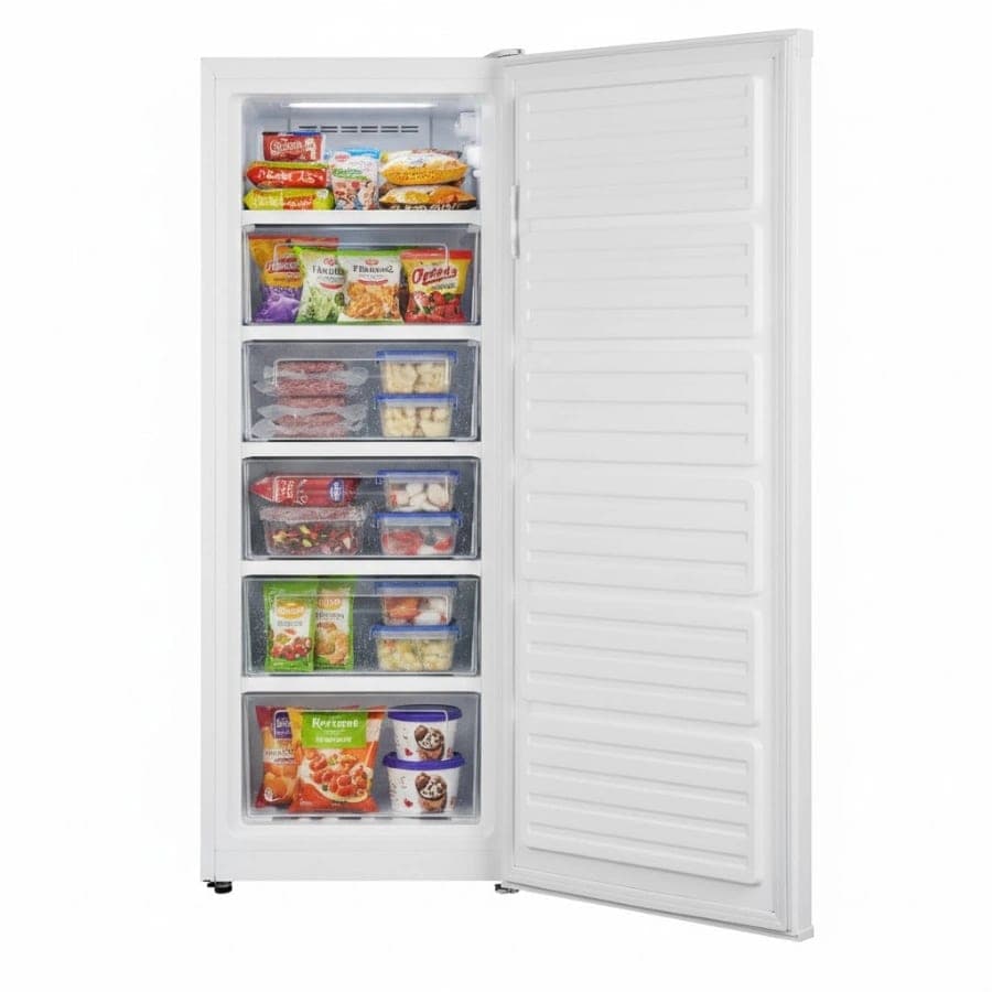 Arnica 6 Çekmeceli Dikey Derin Dondurucu UF-A190W