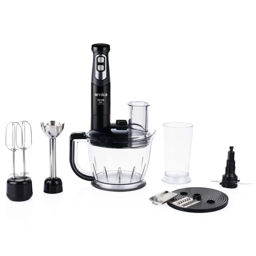 Arnica Diva Pro Blender Seti Siyah 12PE