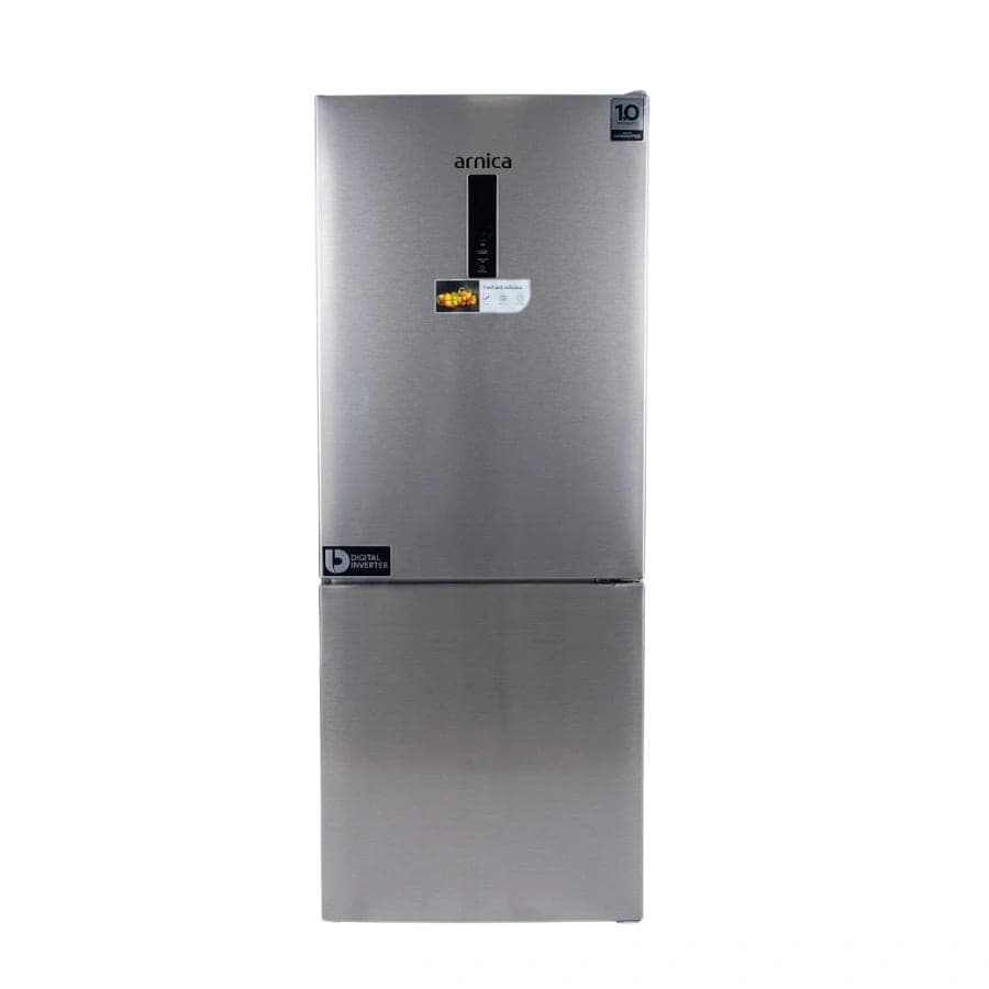 Arnica Kombi Buzdolabı İnox RF-401CX