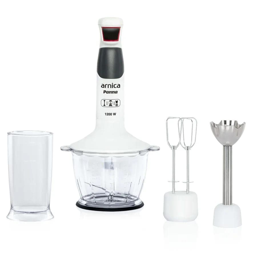 Arnica Panna Stick Blender Seti Beyaz 12F5