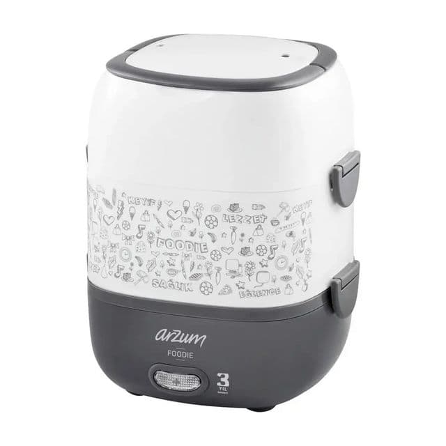 Arzum AR1073 Foodie Elektrikli Modern Sefer Tası Beyaz