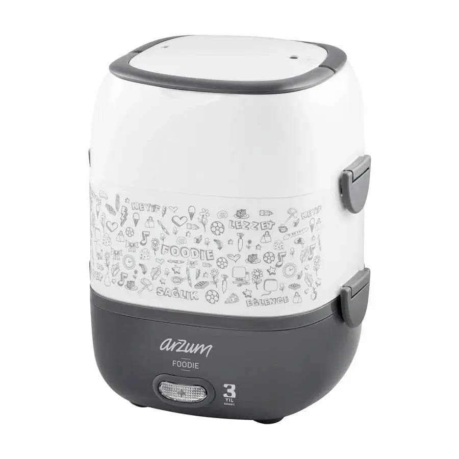 Arzum AR1073 Foodie Elektrikli Modern Sefer Tası Beyaz