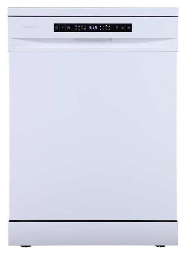 HISENSE HS643D10W 7 PROGRAM 14 KİŞİLİK SOLO BULAŞIK MAKİNESİ BEYAZ