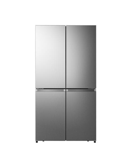 HISENSE RQ758N4SBSE 609 LT. 4 KAPILI GARDIROP TİPİ NO FROST İNOX BUZDOLABI