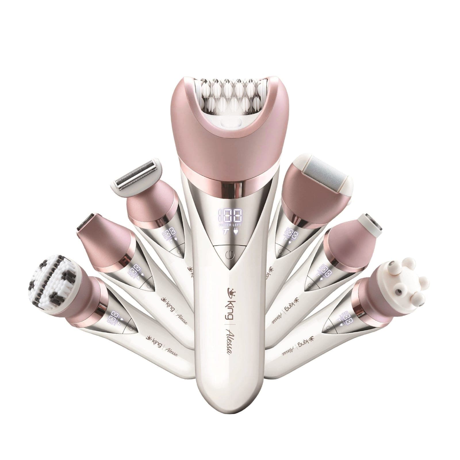 KING ALESSA EPILATOR SET 7IN1