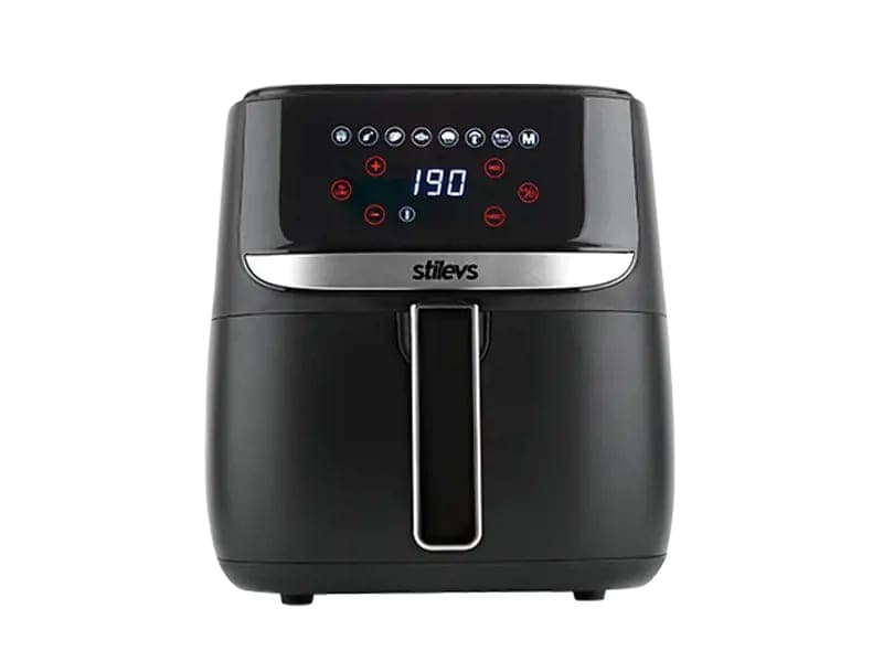 ST-AIRTRON AF-700 DIGITAL AIR FRYER SİYAH&GÜMÜŞ