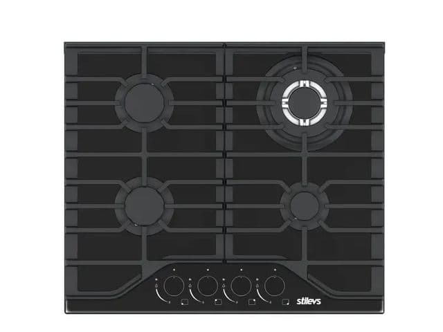 ST-AO-6041BG (DÖKÜM) BLACK KRISTAL CAM OCAK