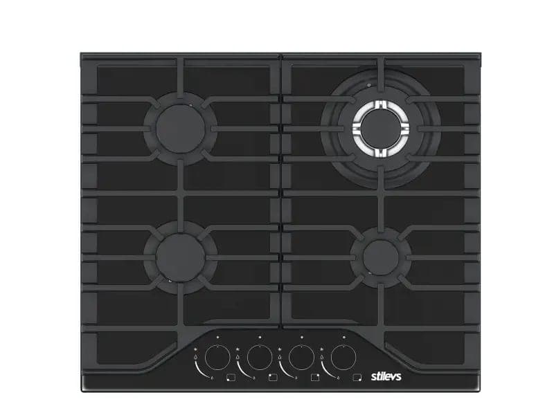 ST-AO-6041BG (DÖKÜM) BLACK KRISTAL CAM OCAK