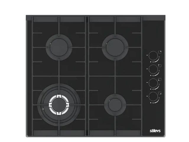 ST-AO-6041GR BLACK KRISTAL CAM OCAK