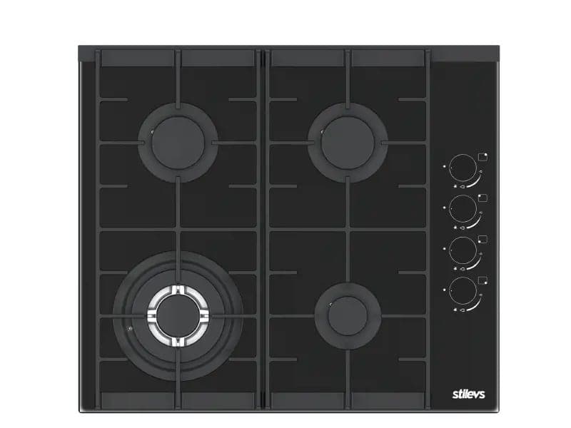ST-AO-6041GR BLACK KRISTAL CAM OCAK