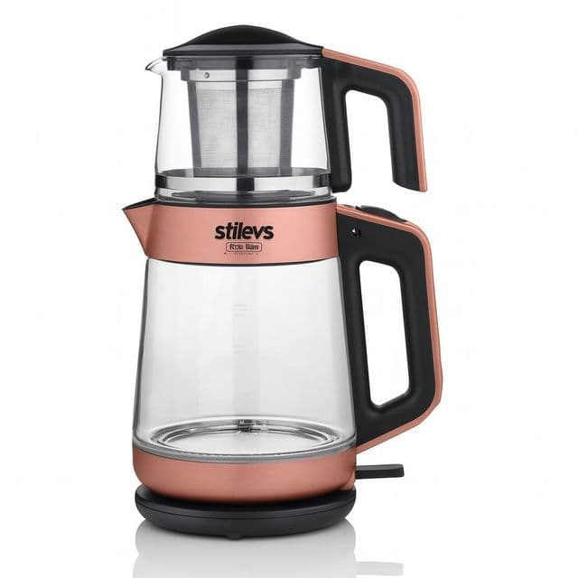 ST-BIÇAY GLASS ÇAY MAKİNESİ ROZE