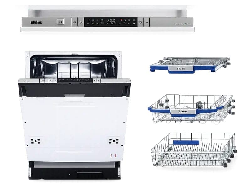 ST-DW14LP801EU(C)-ANKASTRE BULAŞIK MAKİNESİ 14L 8 PROG