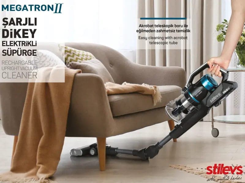 ST-MEGATRON 2 BLDC ŞARJLI DİKEY SÜPÜRGE