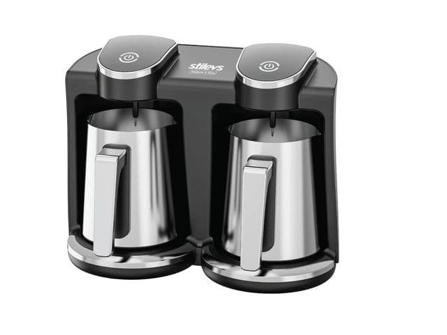 ST-SADEM X DUO ÇİFTLİ OTOMATİK TÜRK KAHVE MAKİNESİ-INOX
