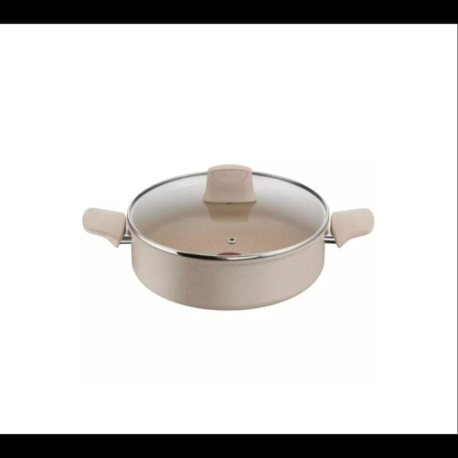 TEFAL 2100125870 Delight Beige İndüksiyon Uyumlu Derin Tava