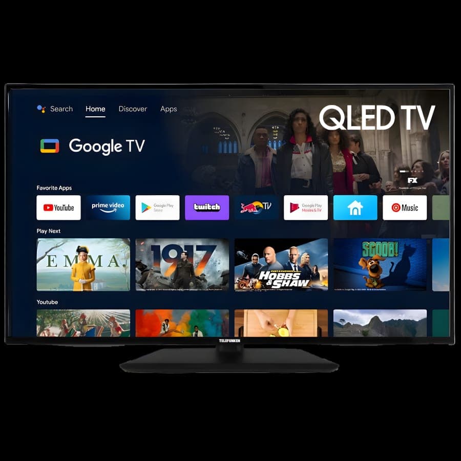 TELEFUNKEN QU43G900TF 43 inç 110 Ekran Uydu Alıcılı Smart QLED Google TV