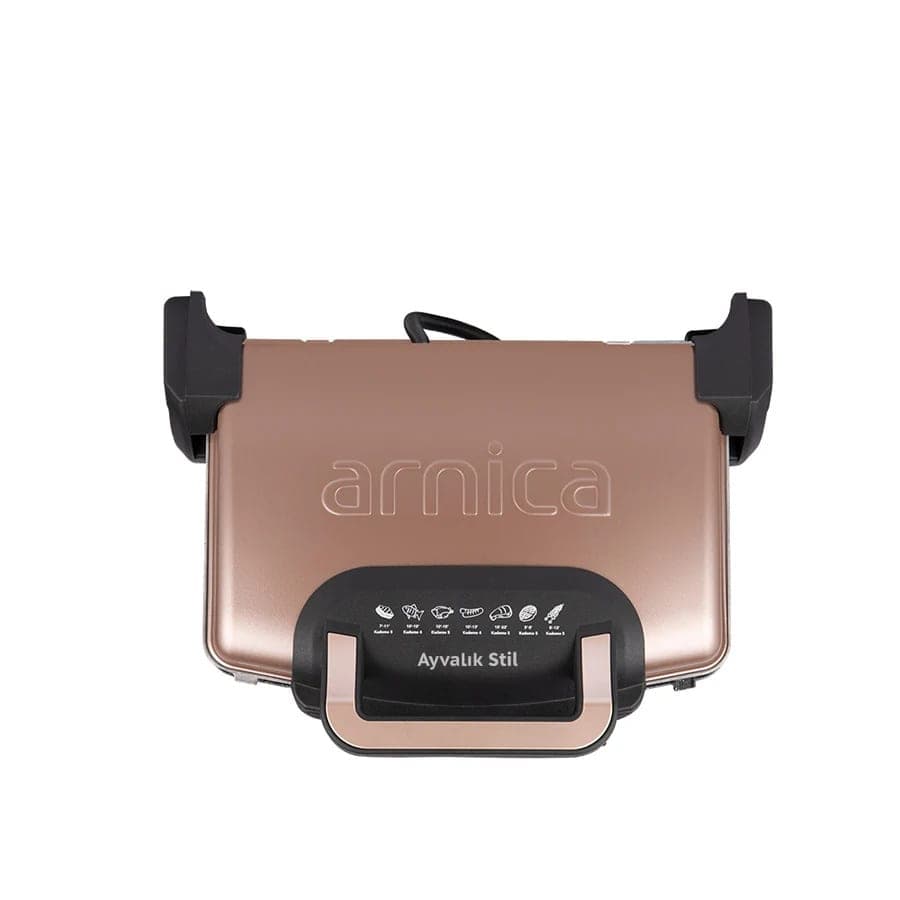 Arnica Ayvalık Stil Tost Makinesi Gümüş 17EC