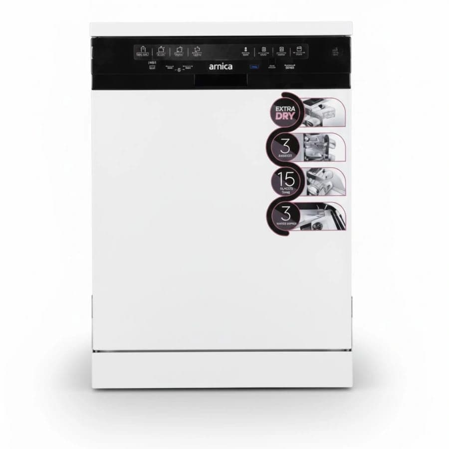 Arnica Bulaşık Makinesi Beyaz DW-AC15W