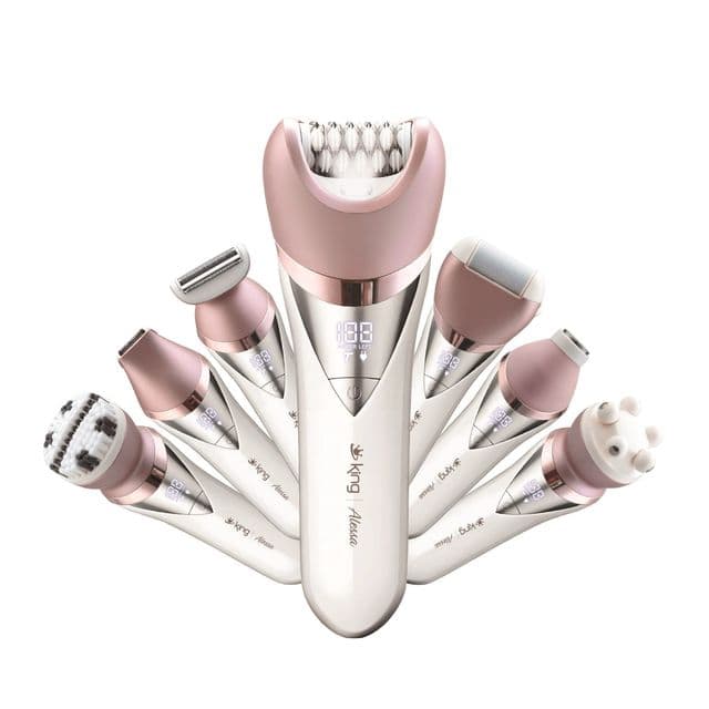 KING ALESSA EPILATOR SET 7IN1