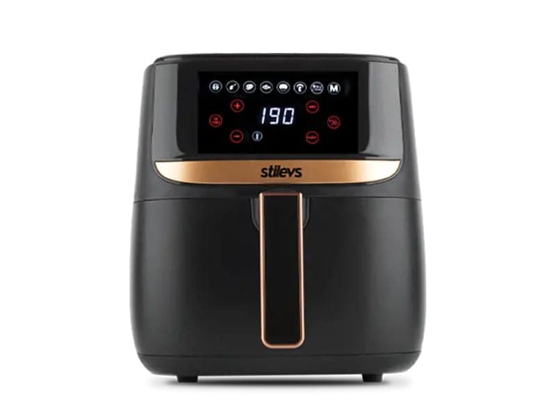 ST-AIRTRON AF-700 DIGITAL AIR FRYER SİYAH&BAKIR