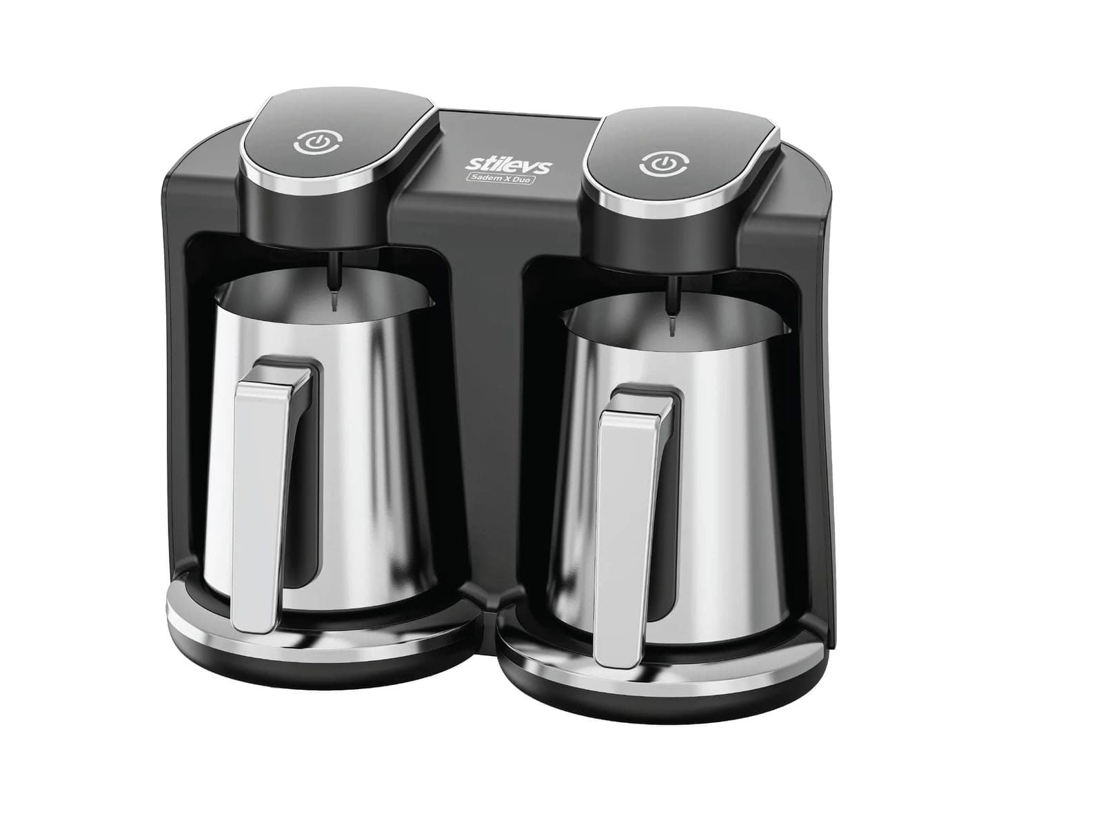 ST-SADEM X DUO ÇİFTLİ OTOMATİK TÜRK KAHVE MAKİNESİ-INOX