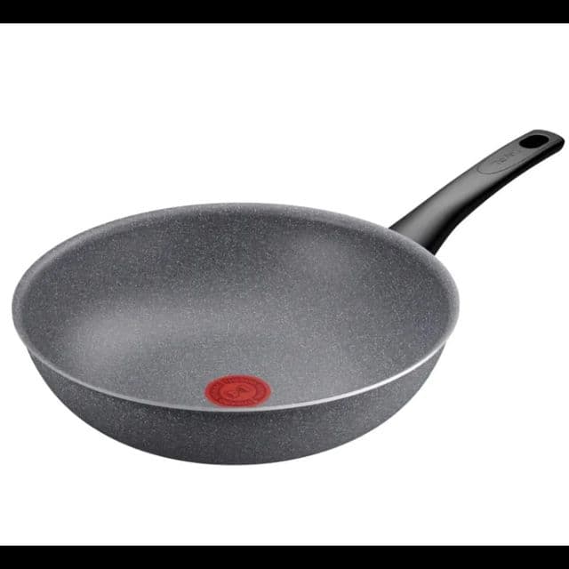 TEFAL Granit Hard Stone 2100133934 28 cm Dif Tabanlı Wok Tava